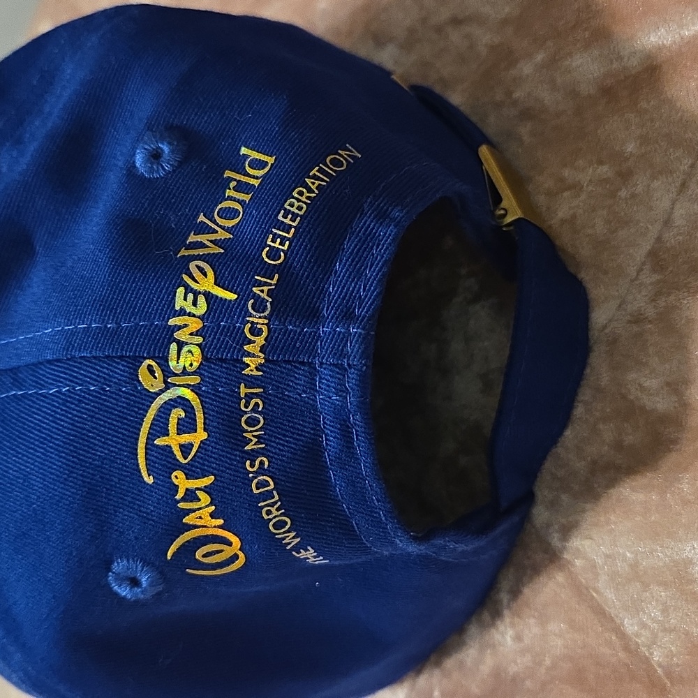 Walt Disney World Park 50th Anniversary Adult Baseball Hat - Picture 2 of 2